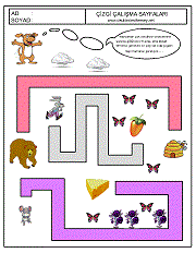 okul öncesi iki doğru arasından çizgi çizme çalışma sayfaları